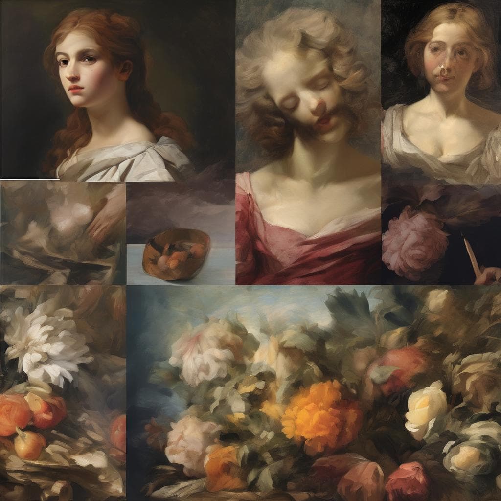 Ανδρικά και γυναικεία πορτρέτα με καλλιτεχνικά ρεύματα και προσωπικές πορείες, ζωγραφική σε όμορφα και εκφραστικά στυλ.