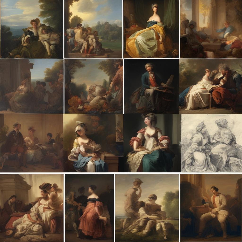 Το Καλλιτεχνικό Στιλ και η Τεχνική του Louis-Jean-François Lagrenée